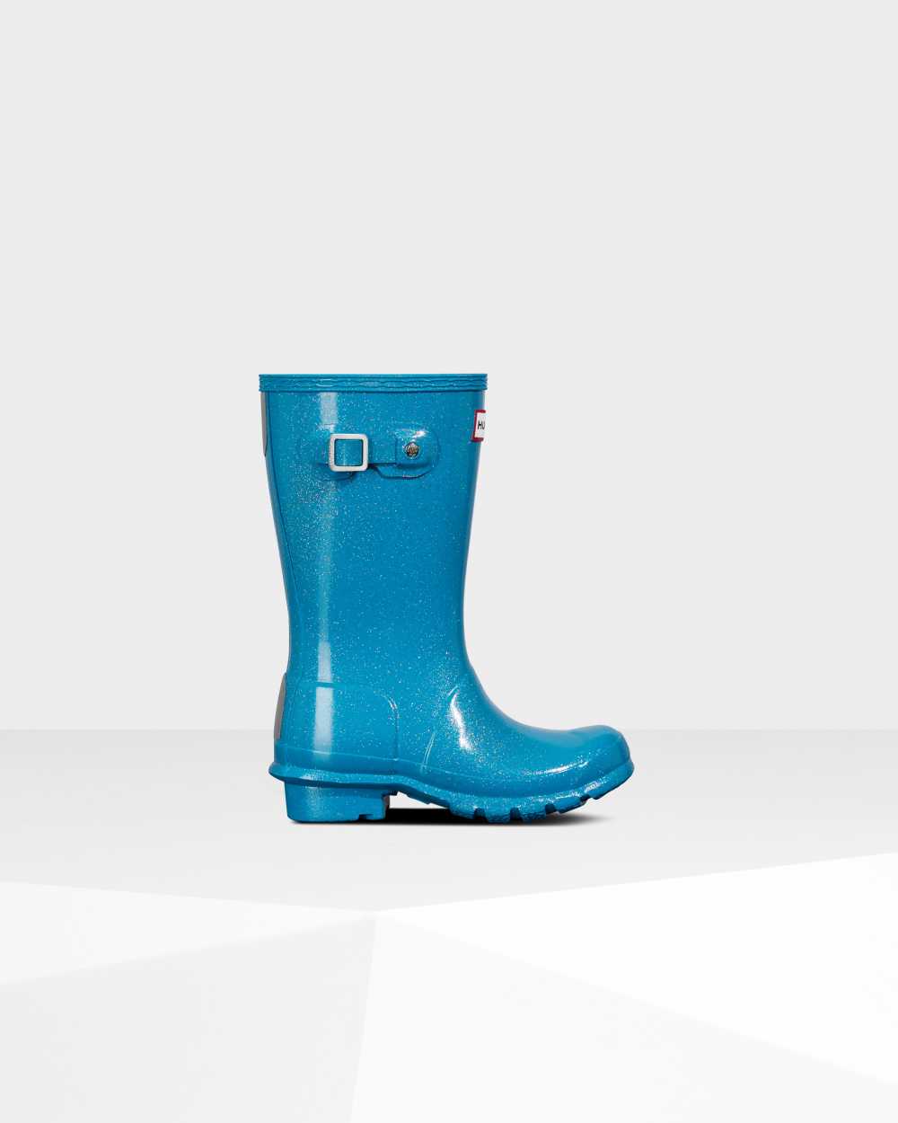 Kids Hunter Original Big Starcloud Rain Boots Blue | MLKUYZ-794